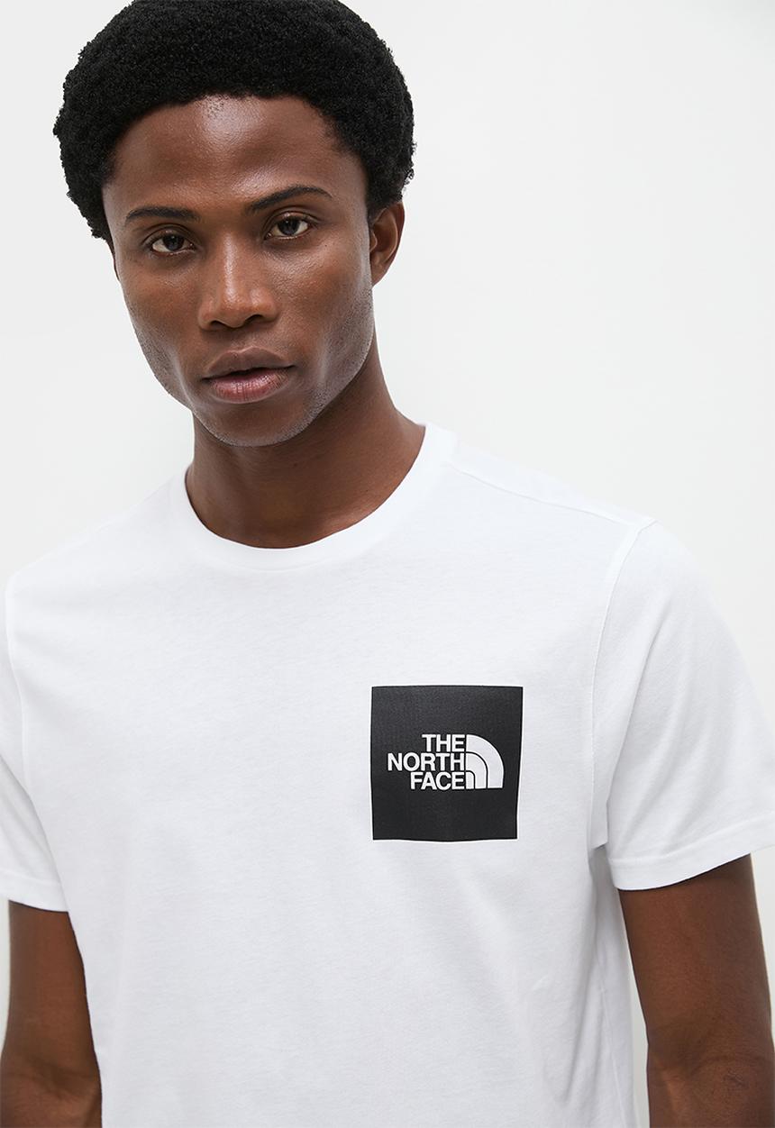 The North Face - Fine short sleeve tee - white/black