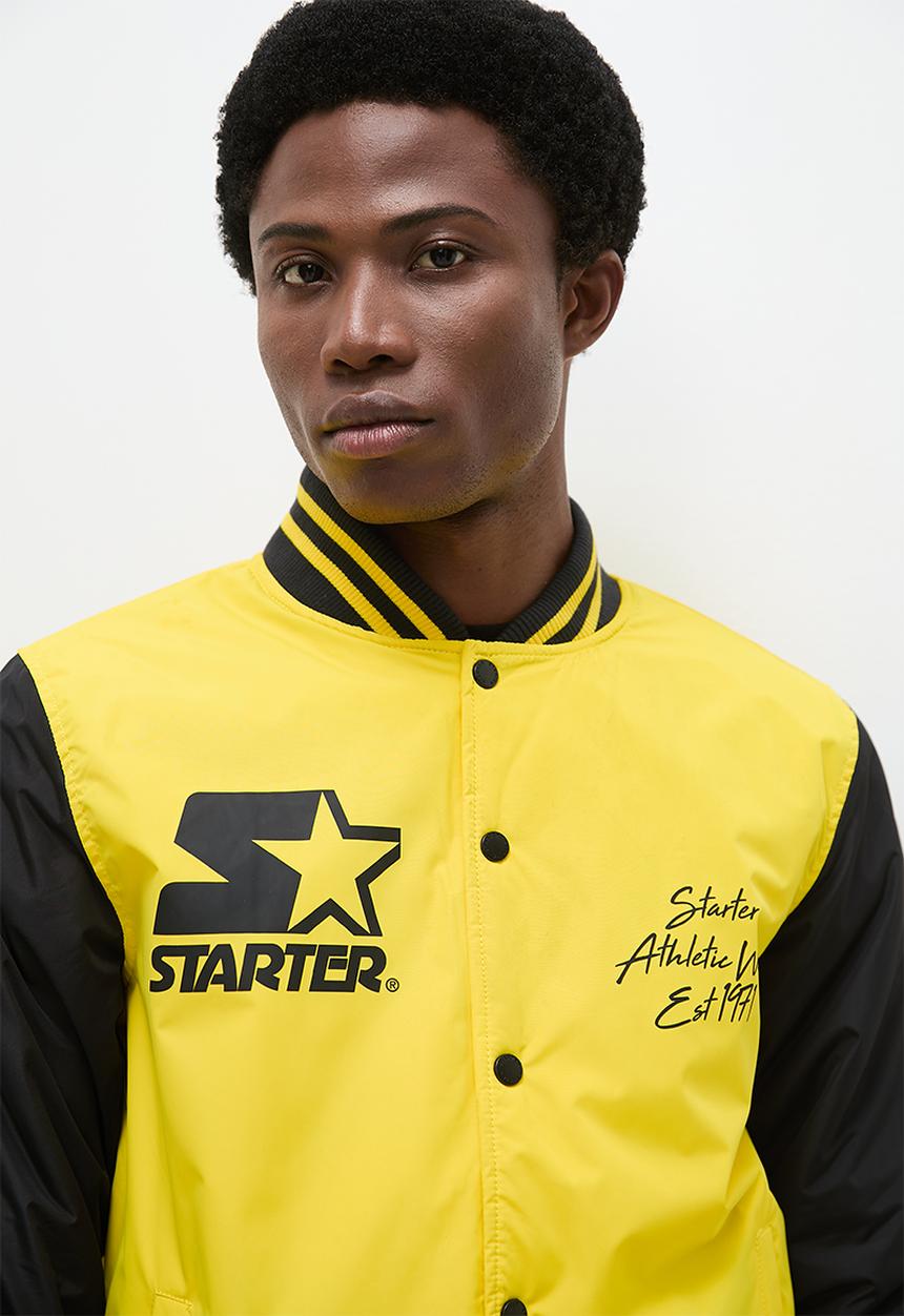 Starter - Starter Varsity Jacket 1 - Yellow & Black