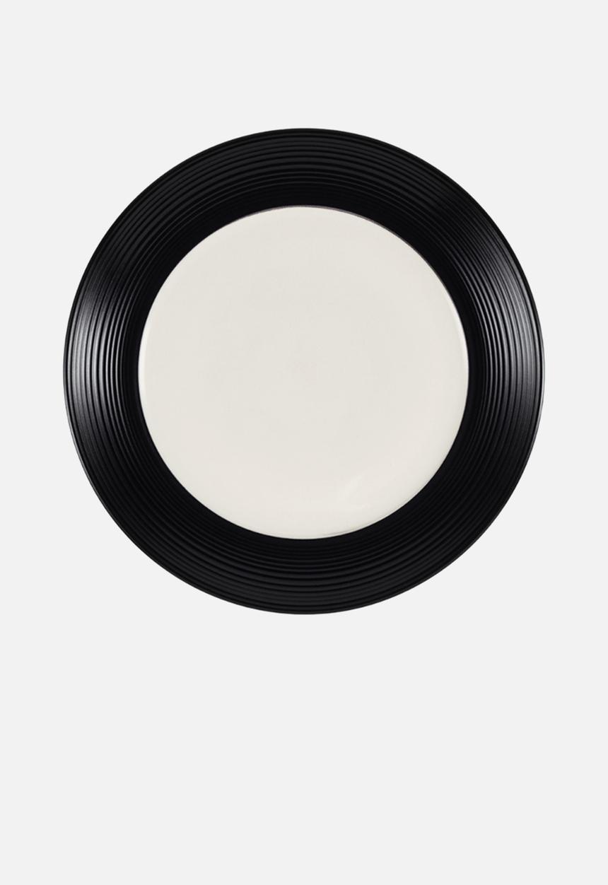 Jan Hendrik - JAN - Blancnoir Dinner Plate Set of 4 - black 