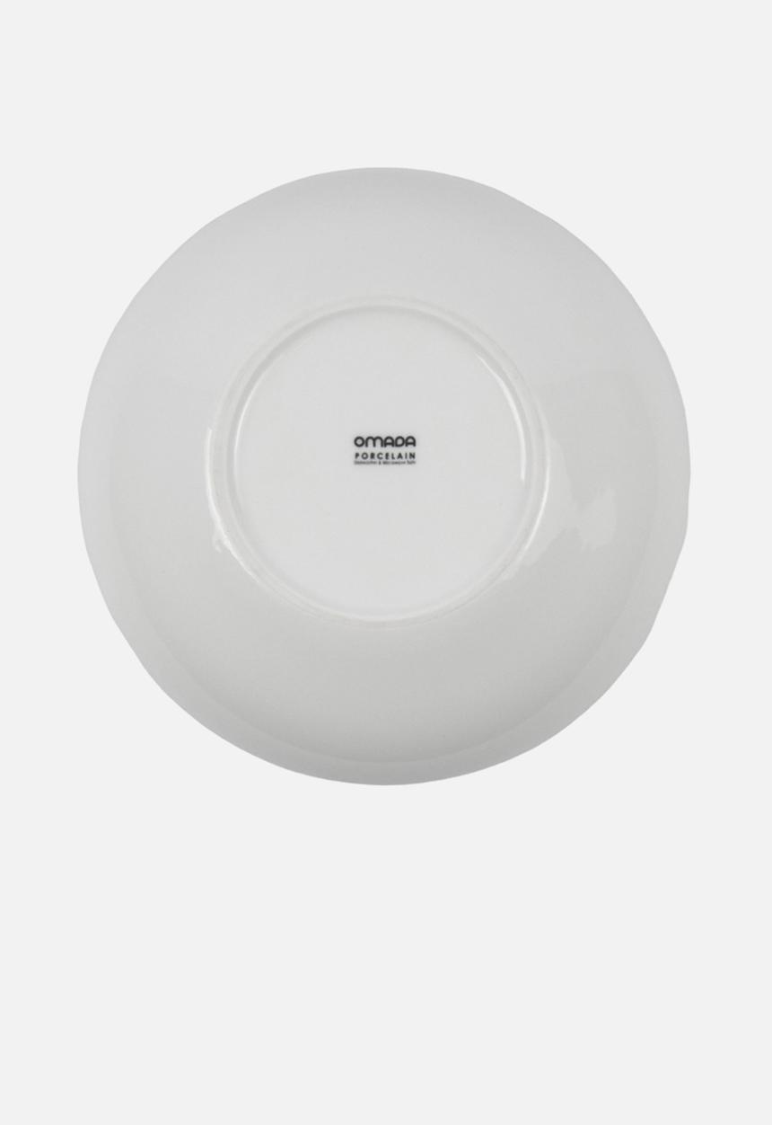 Omada - Irregular Salad Bowl White