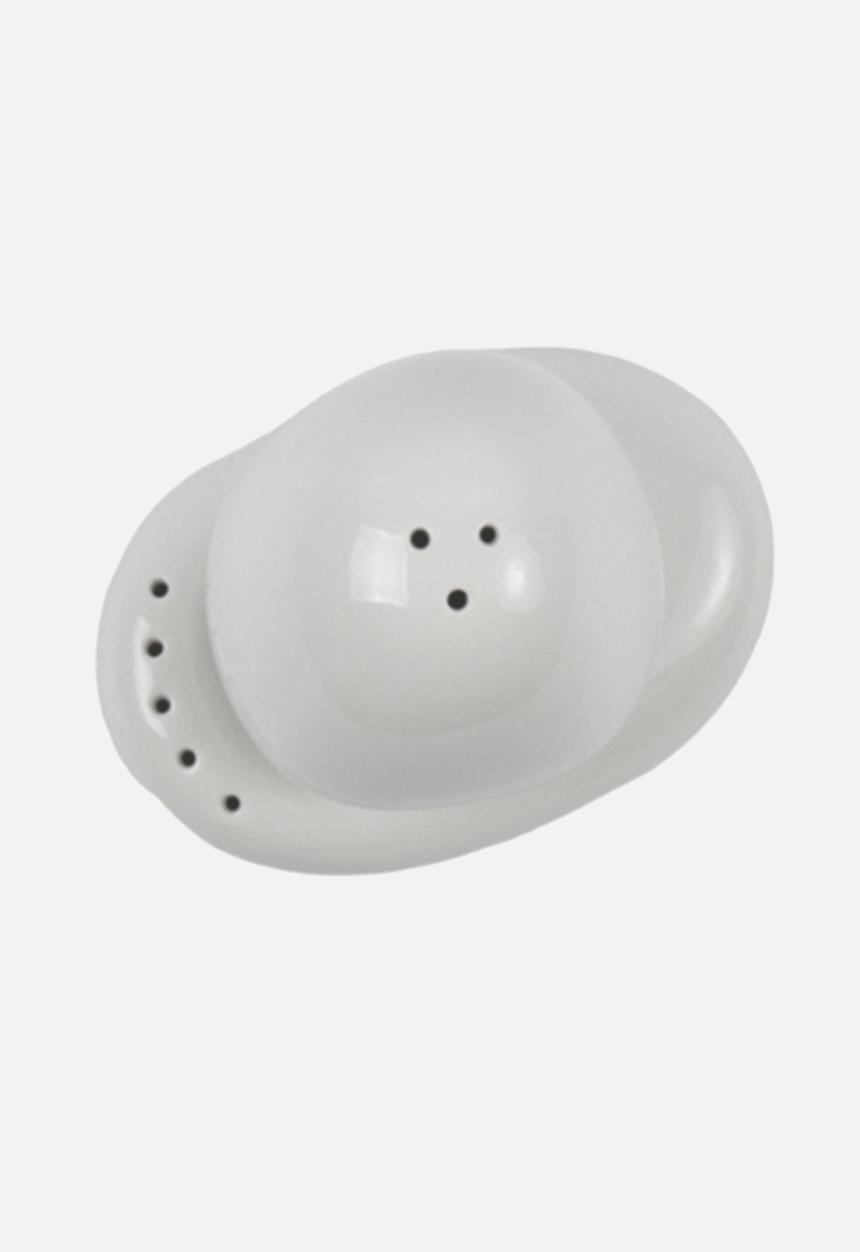 Omada - Irregular Salt & Pepper Set White