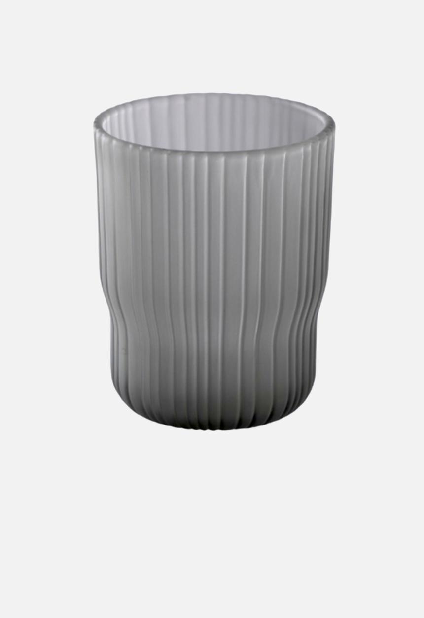 Galateo - Frosted Charcoal Stacking Tumbler Set of 4