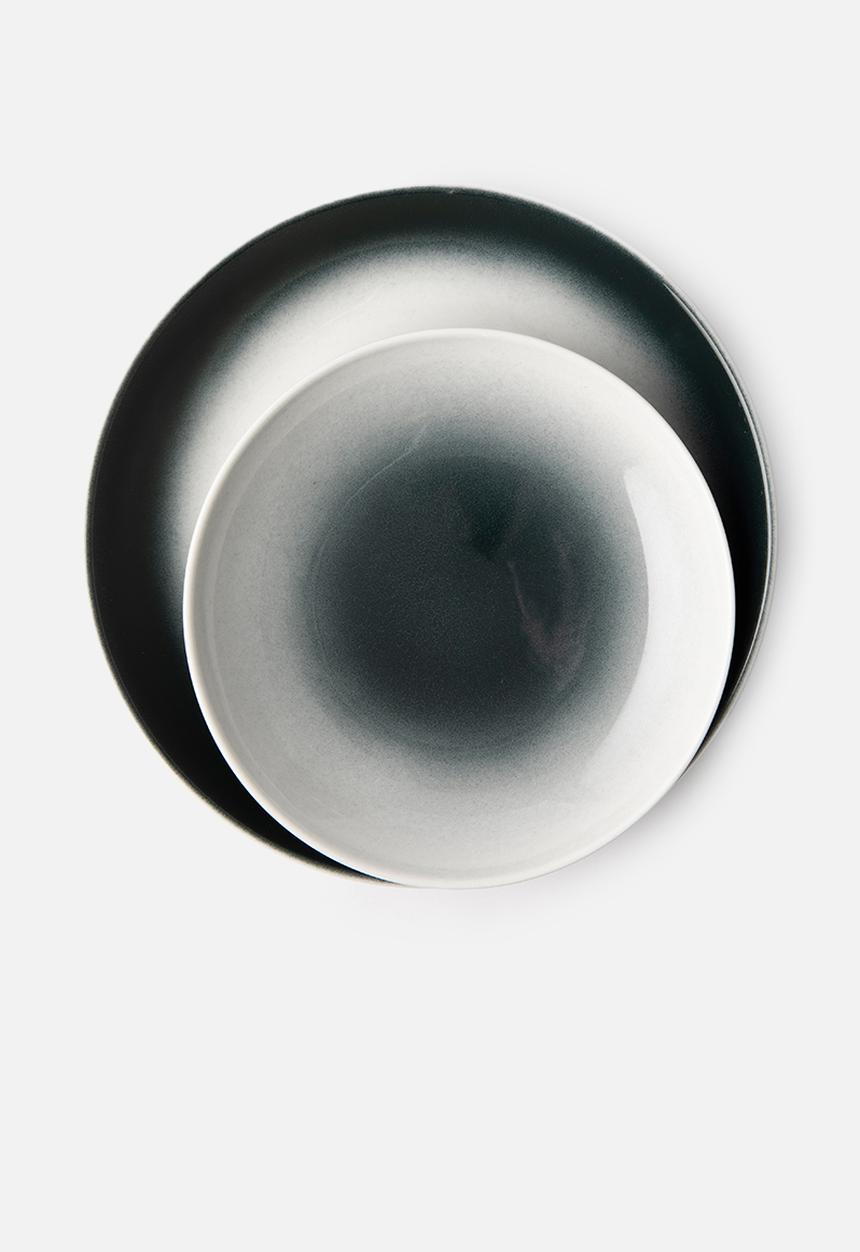 Galateo - Ombre Black Dinner Plate Set of 4