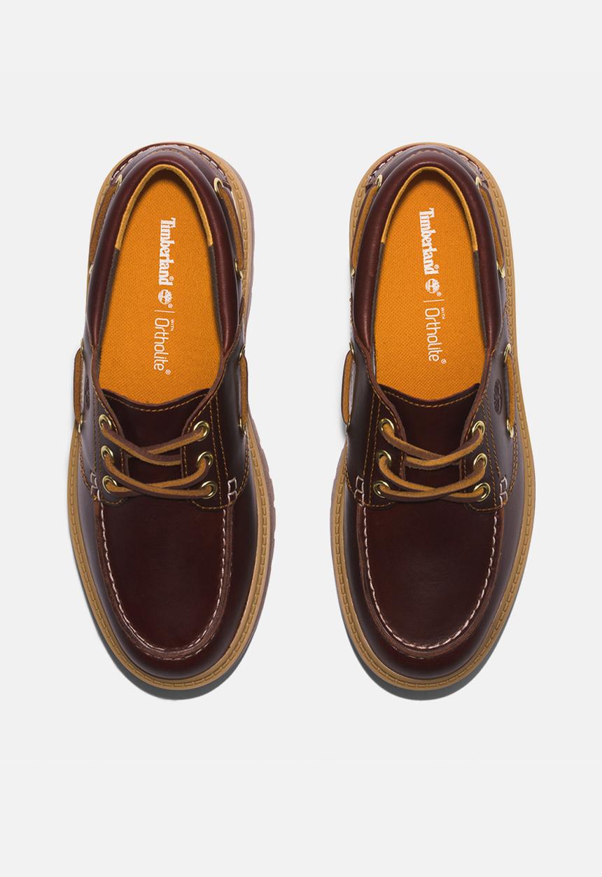 Timberland - Stone street boat shoe - rootbeer