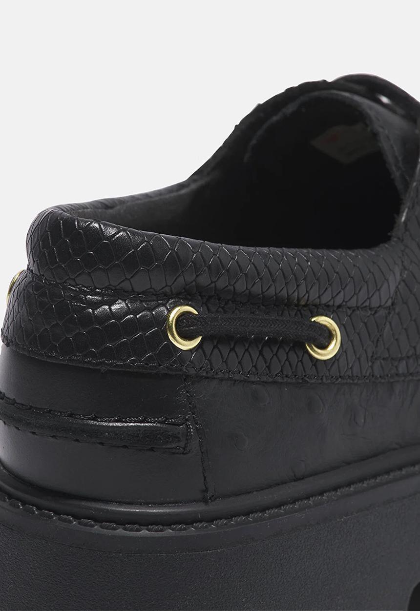 Timberland - TBL premium elevated 3 eye - black full grain