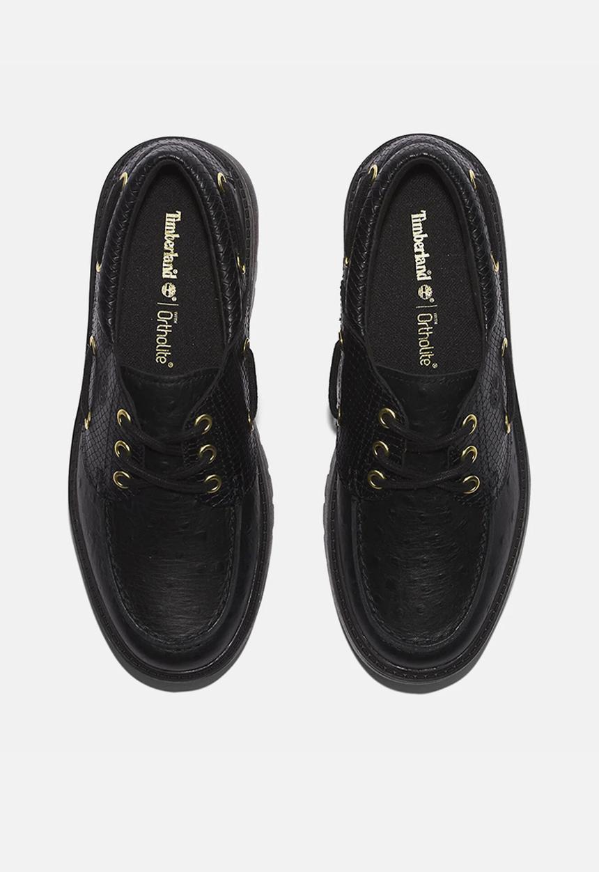 Timberland - TBL premium elevated 3 eye - black full grain