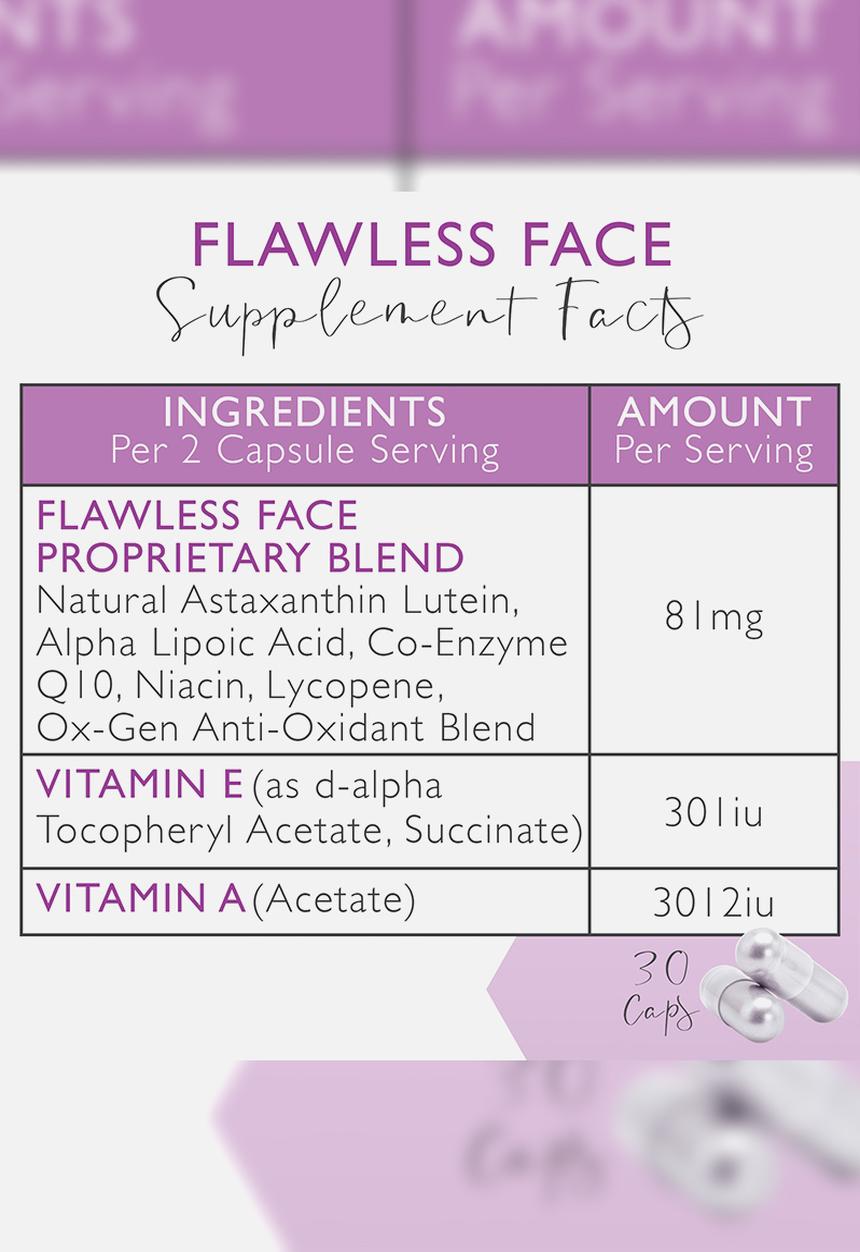SKIN NUTRITION - Flawless Face Complex Capsules Midi