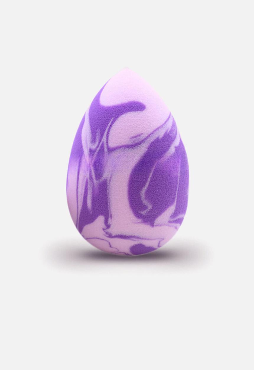 Glam Beauty - GLAM Beauty - Marble Design Makeup Blender - Lavender Haze