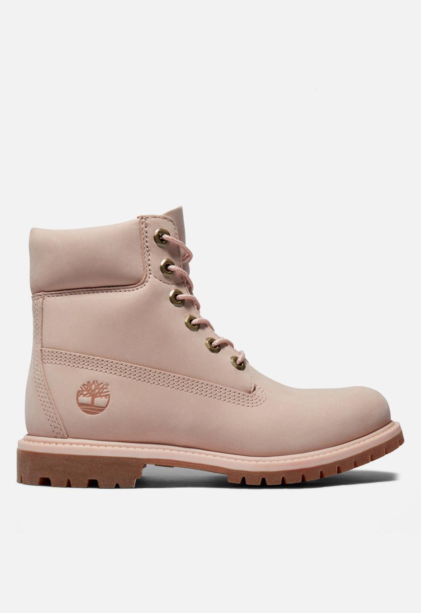 Timberland - 6in premium boot - w - light pink nubuck