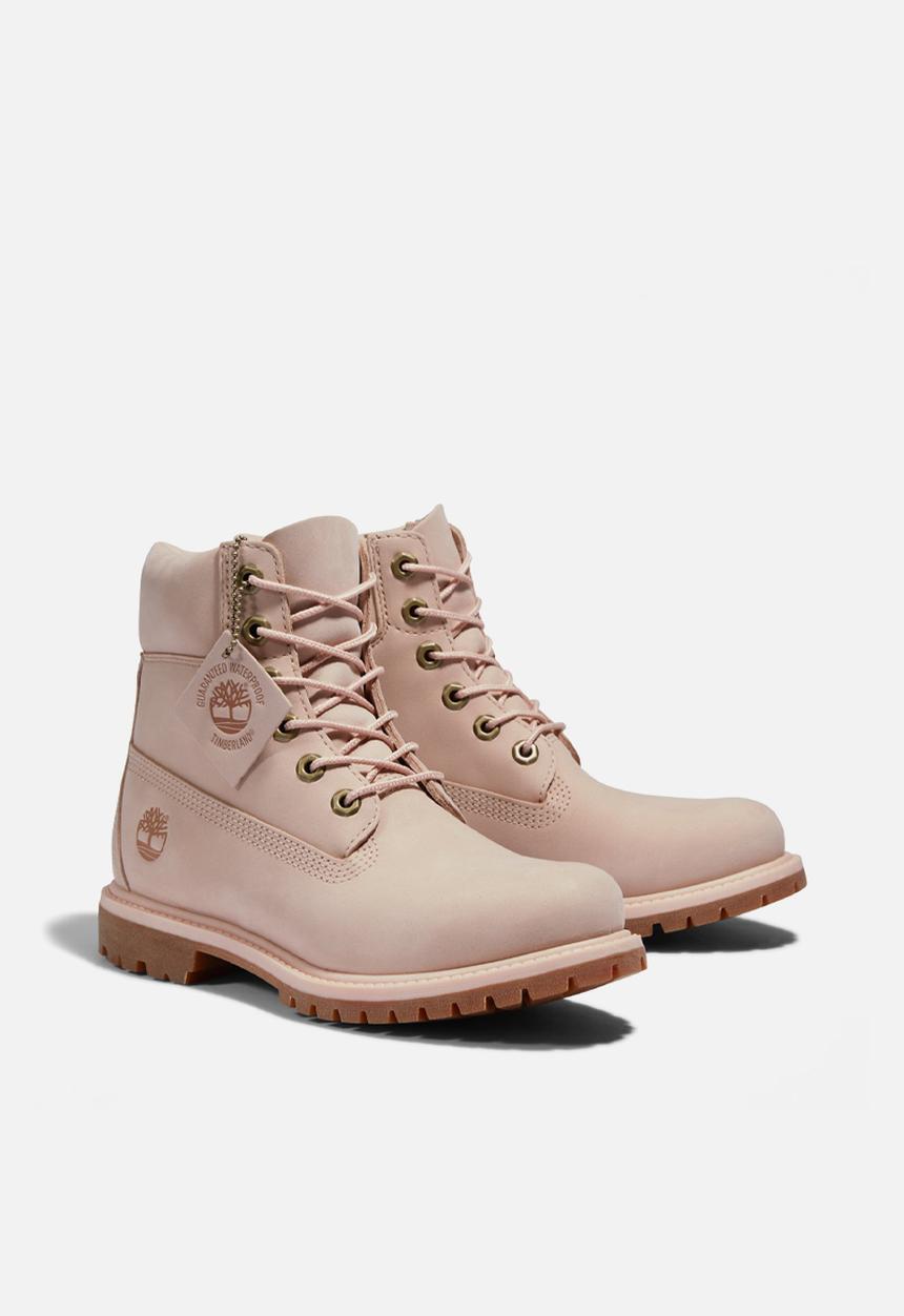 Timberland - 6in premium boot - w - light pink nubuck