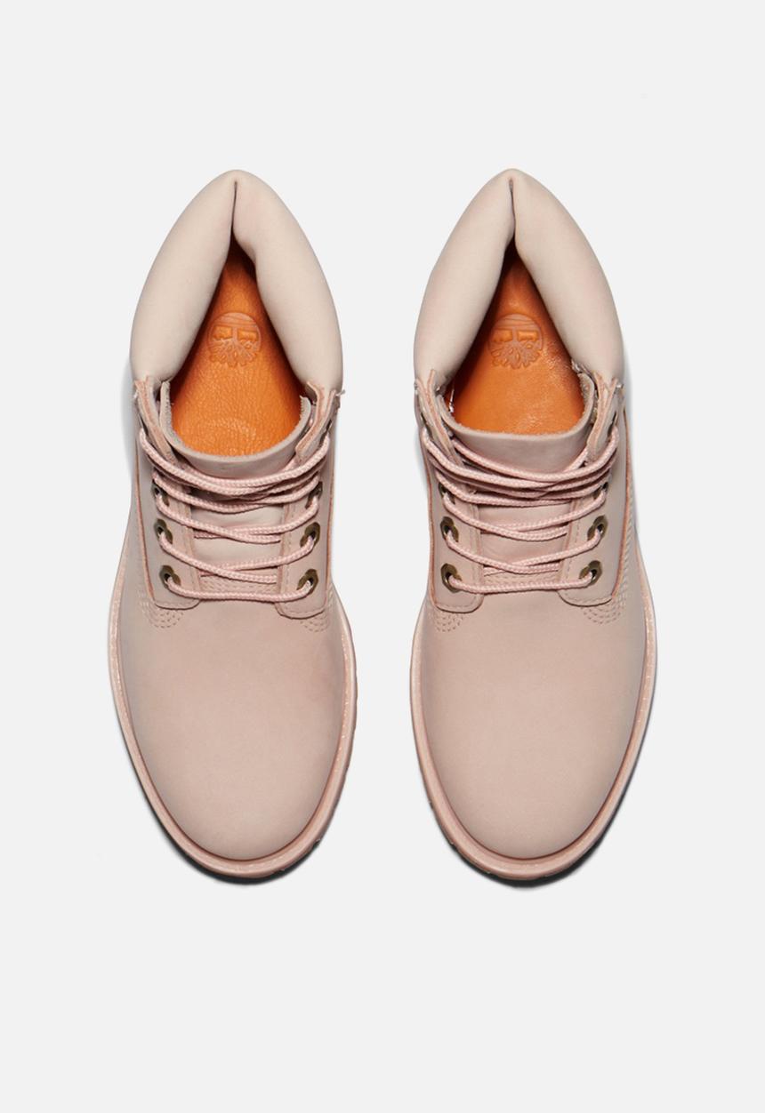 Timberland - 6in premium boot - w - light pink nubuck