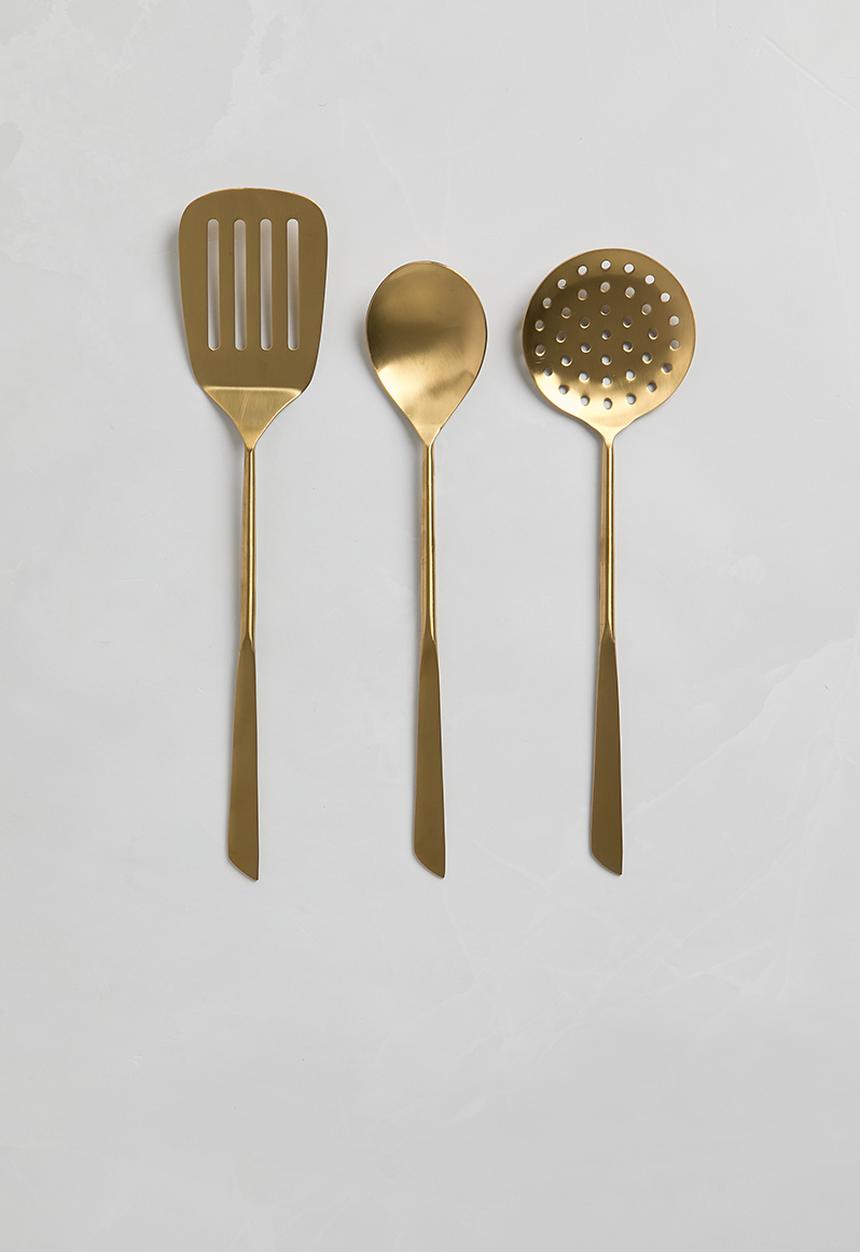 Sixth Floor - Mysticor  utensil set- Gold