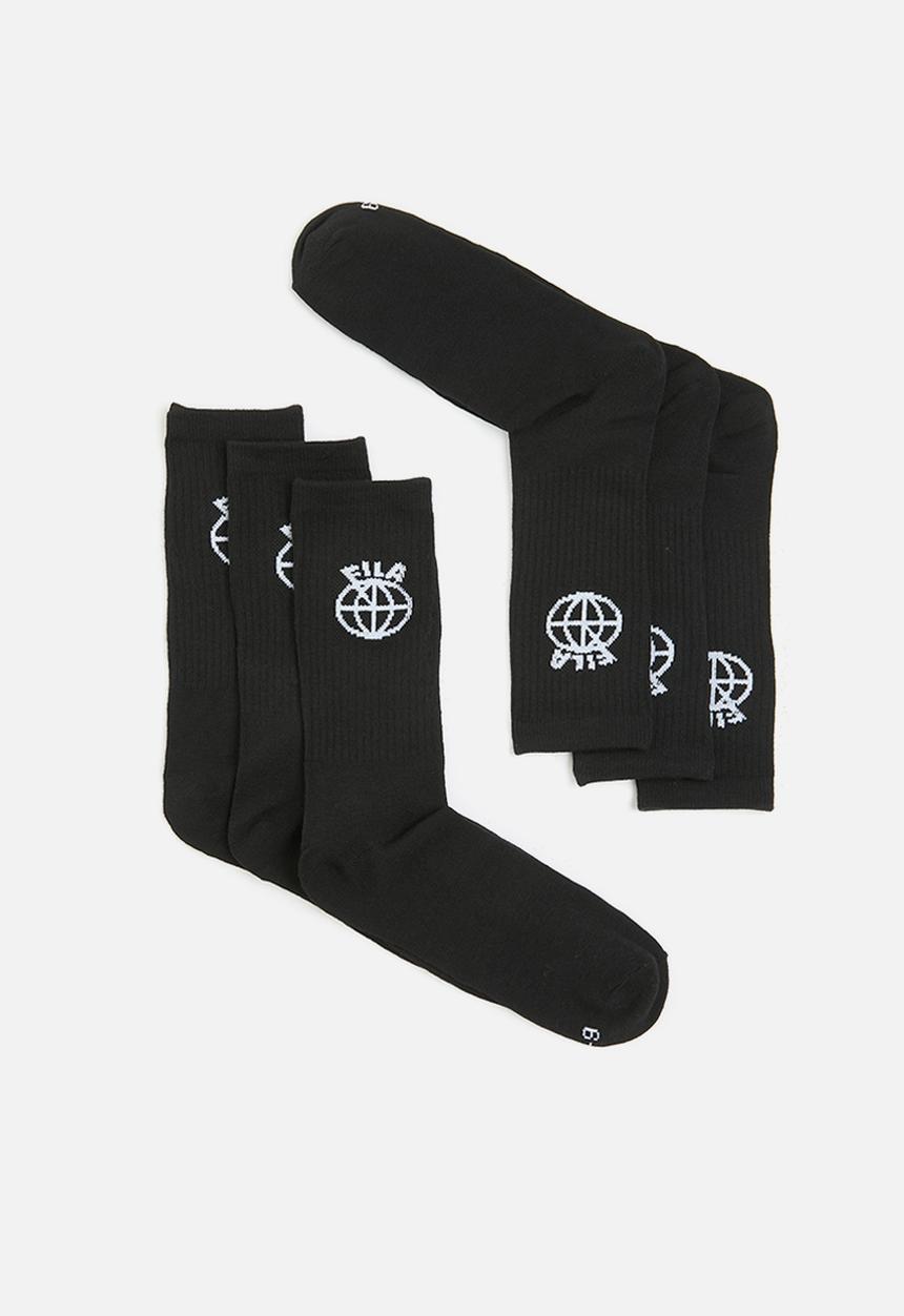 FILA - Porter tube sock mens (3pk) - black