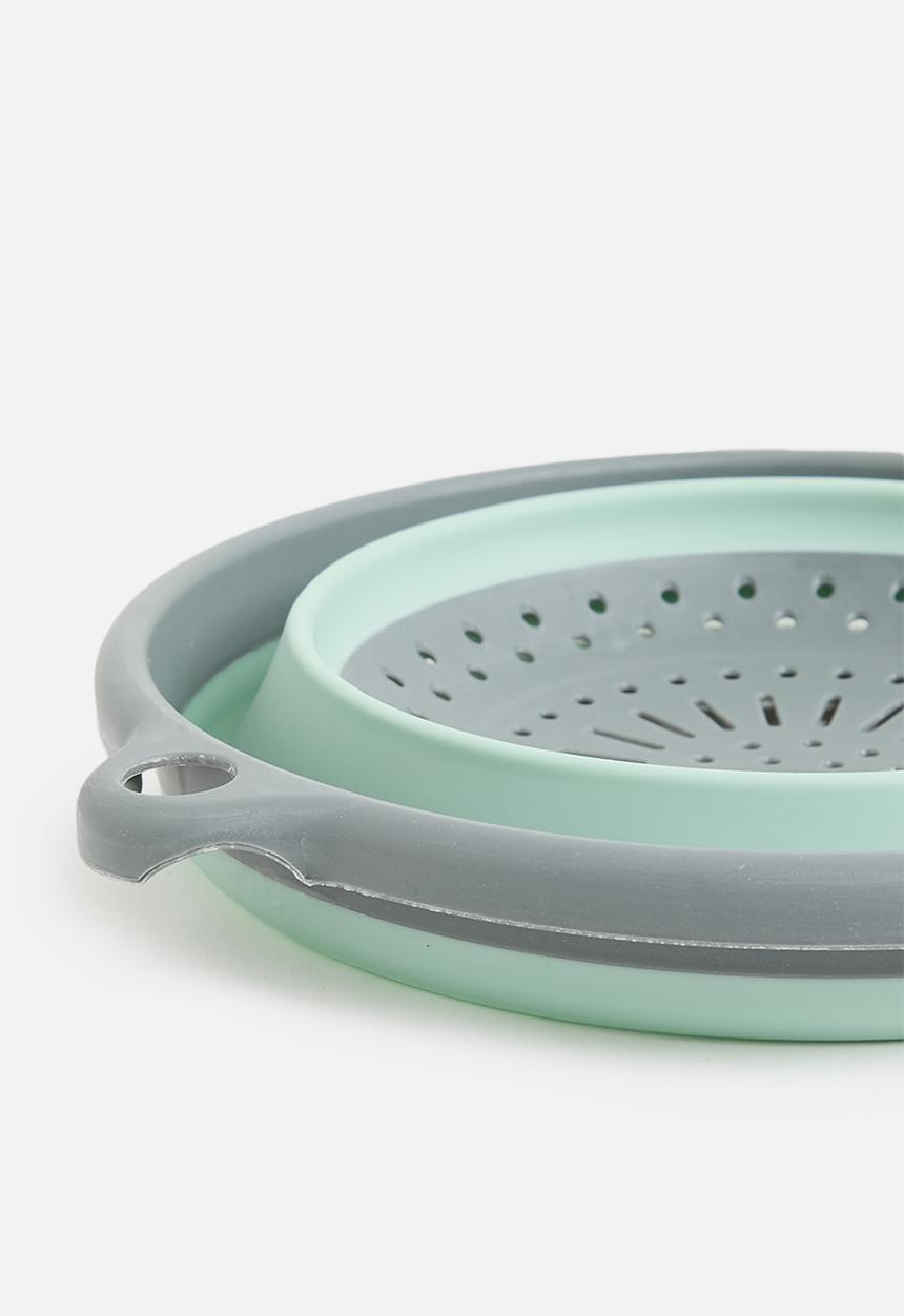 Excellent Houseware - Foldable strainer - Green