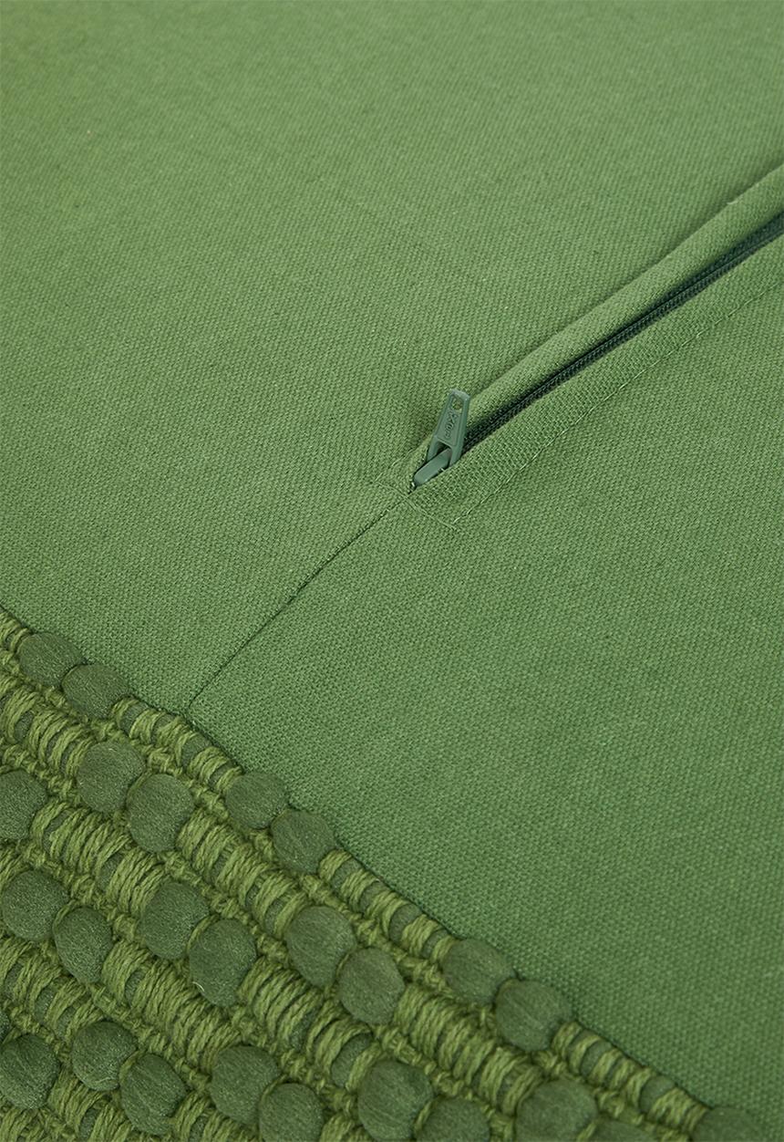 Sixth Floor - Jenna ottoman - green