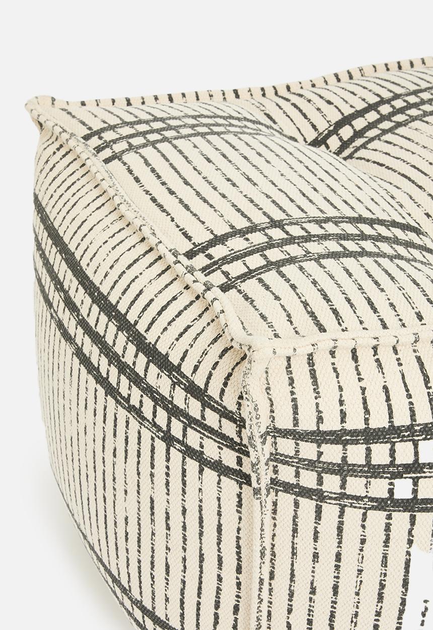Sixth Floor - Jet ottoman - natural