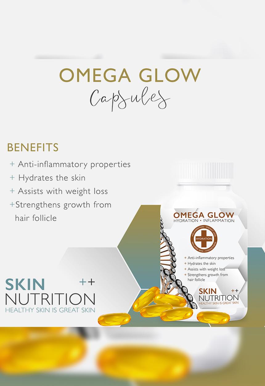 SKIN NUTRITION - Omega Glow Capsules