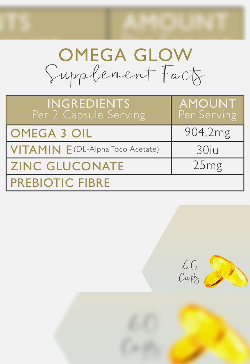 SKIN NUTRITION - Omega Glow Capsules