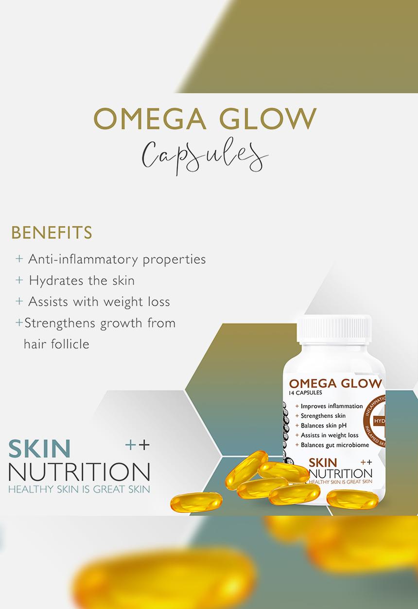 SKIN NUTRITION - Omega Glow Capsules Mini