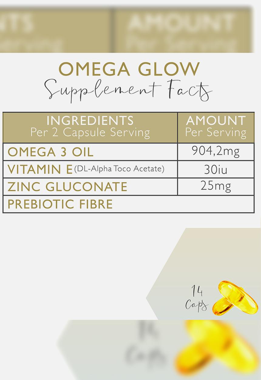 SKIN NUTRITION - Omega Glow Capsules Mini