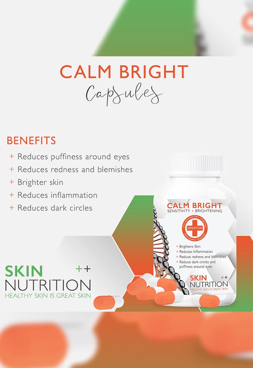 SKIN NUTRITION - Calm Bright Capsules