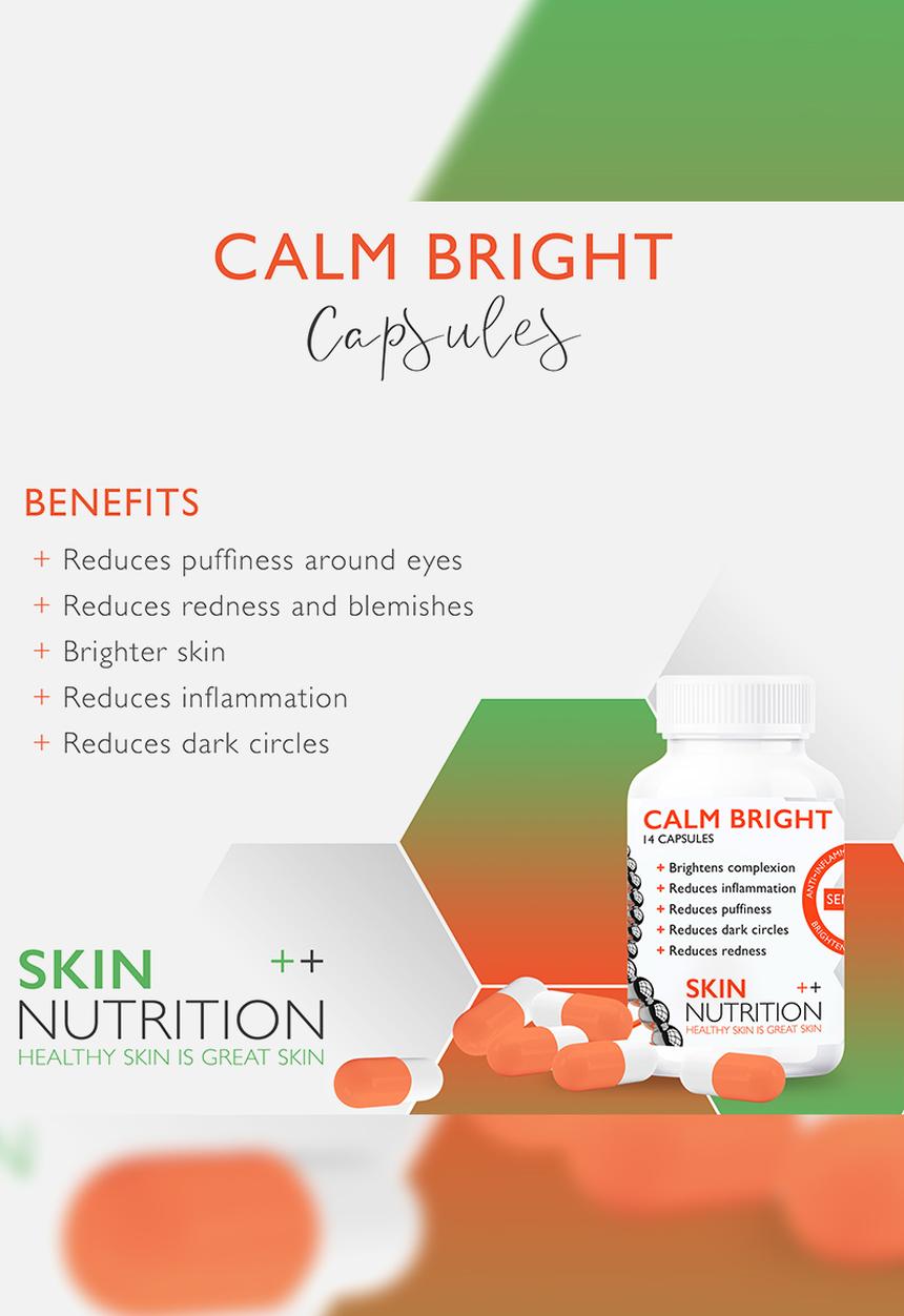 SKIN NUTRITION - Calm Bright Capsules Mini