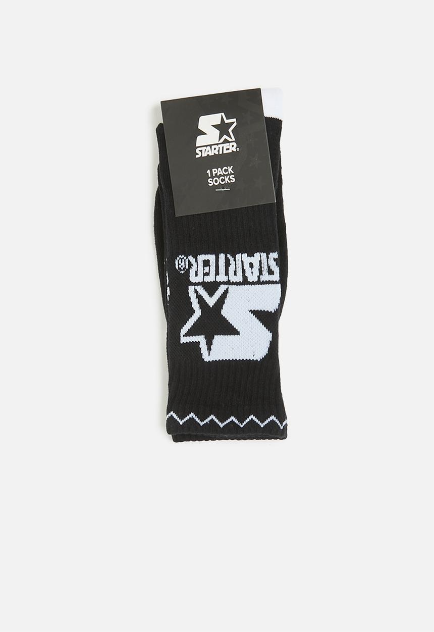 Starter - Starter Ess Sock - Black & White