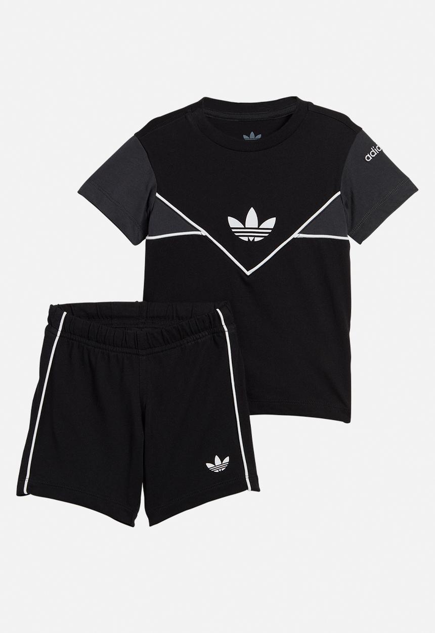 adidas Originals - Short tee set - black