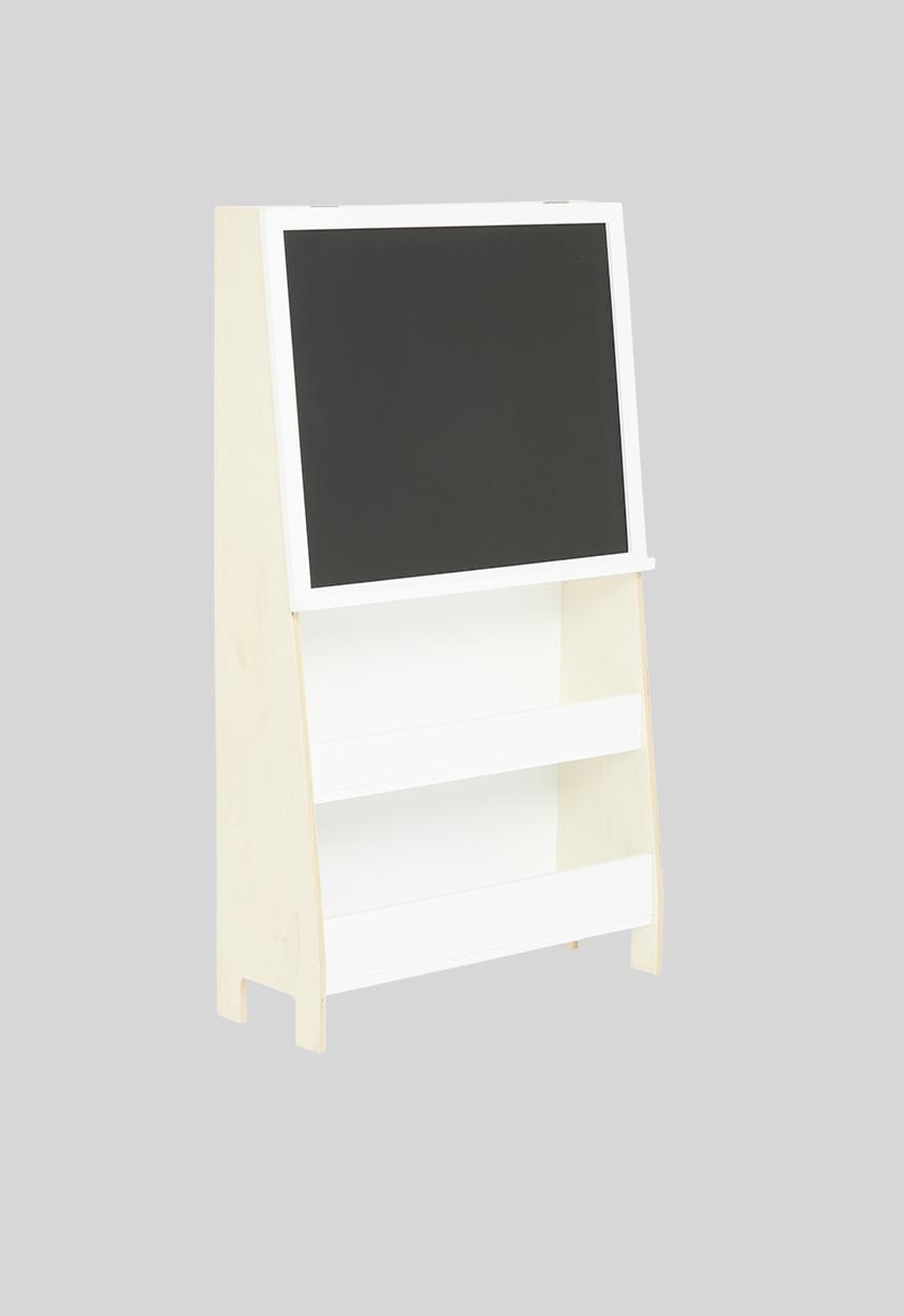 Sixth Floor - Blackboard storage rack - natural & white