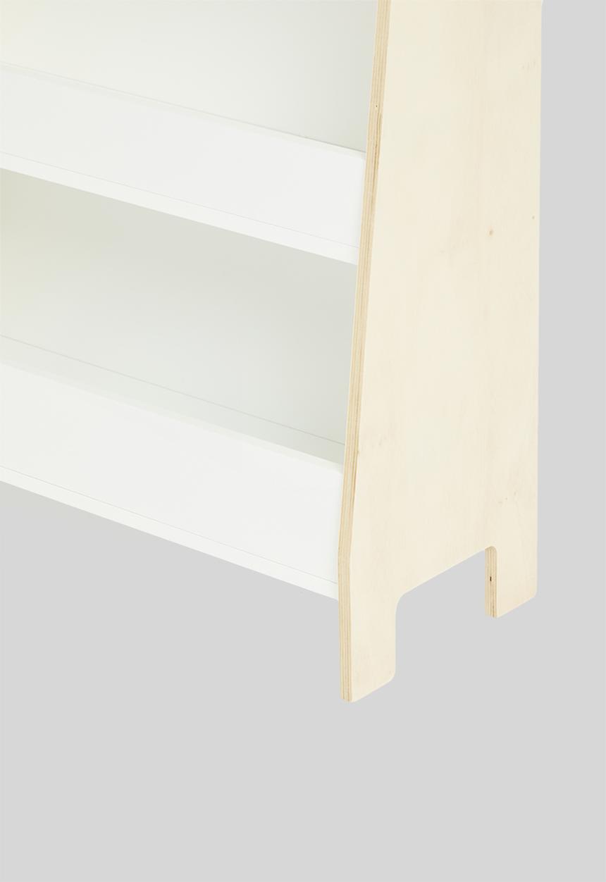 Sixth Floor - Blackboard storage rack - natural & white