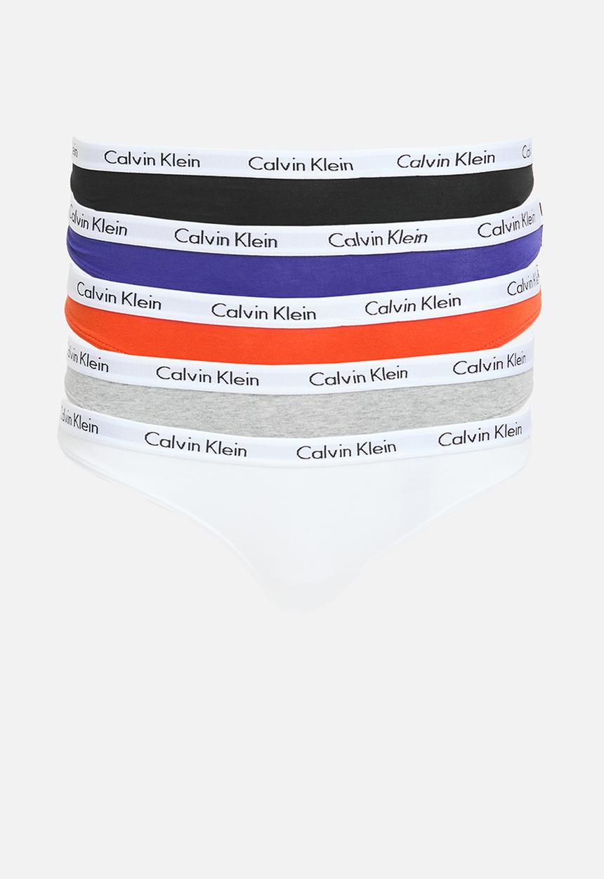 Calvin Klein - Thong 5 pack - multi