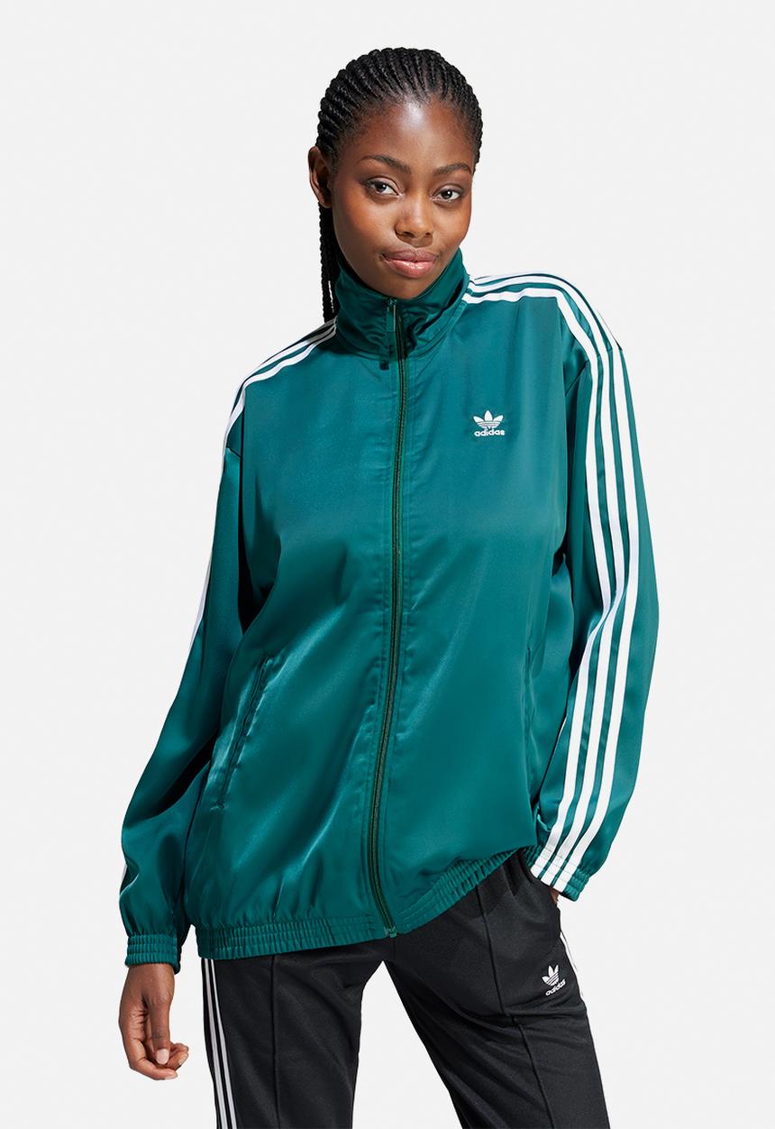 adidas Originals - Satin Tt Loose - Collegiate Green
