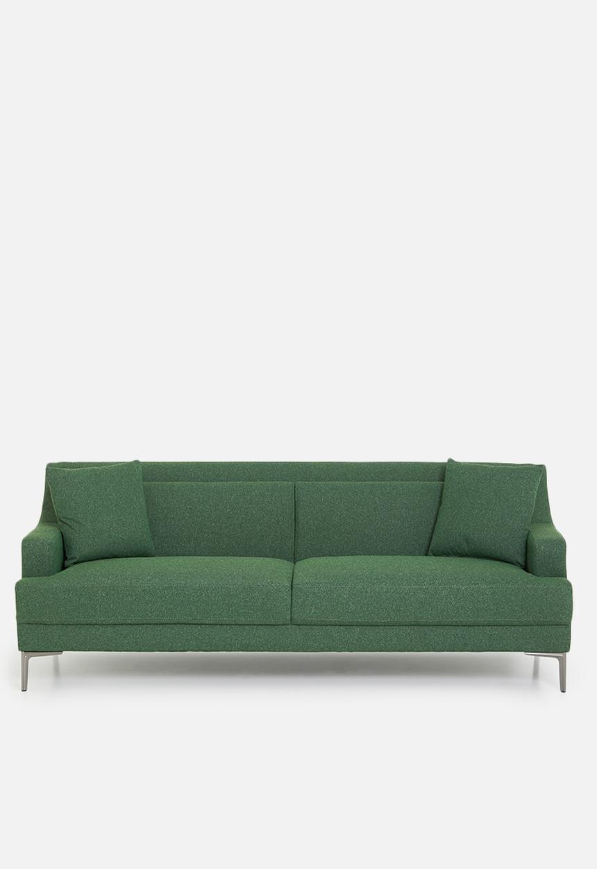 Sixth Floor - Mojo 3 seater sofa - dark green