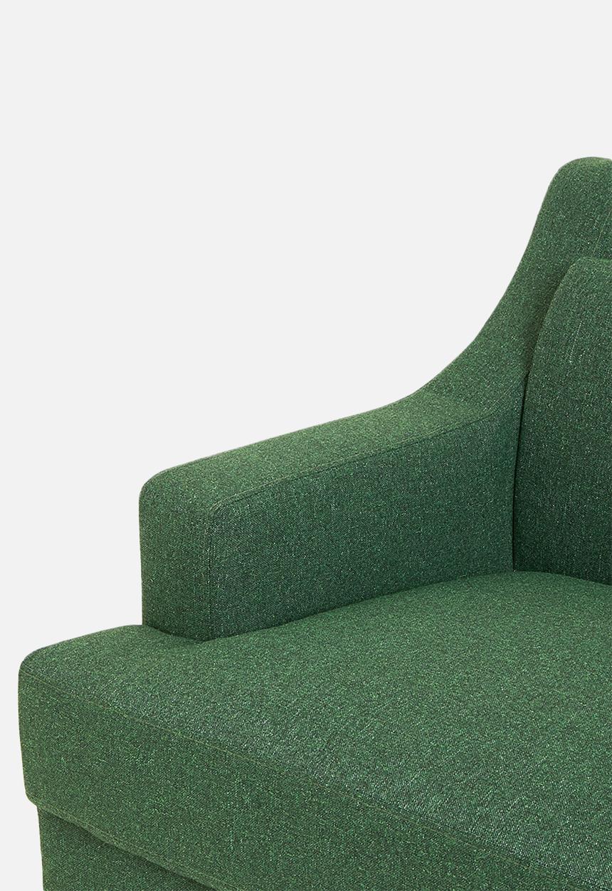Sixth Floor - Mojo 3 seater sofa - dark green