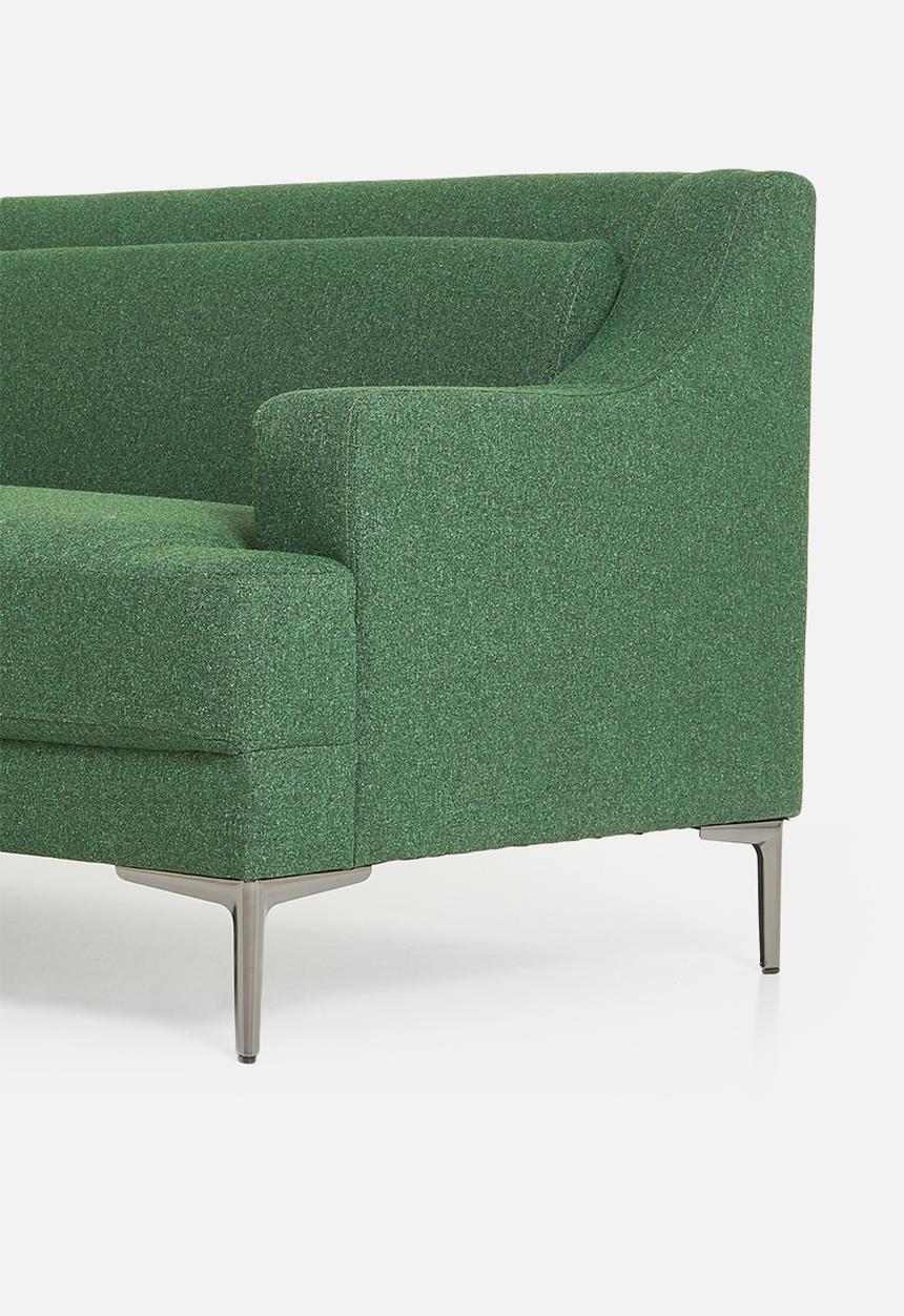 Sixth Floor - Mojo 3 seater sofa - dark green