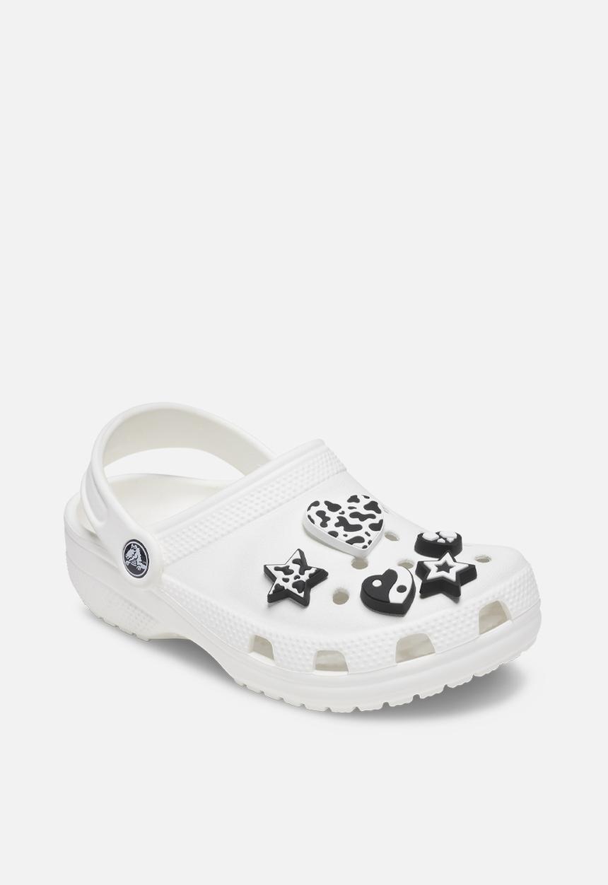 Crocs - Mono bnw - 5 pack - black & white 