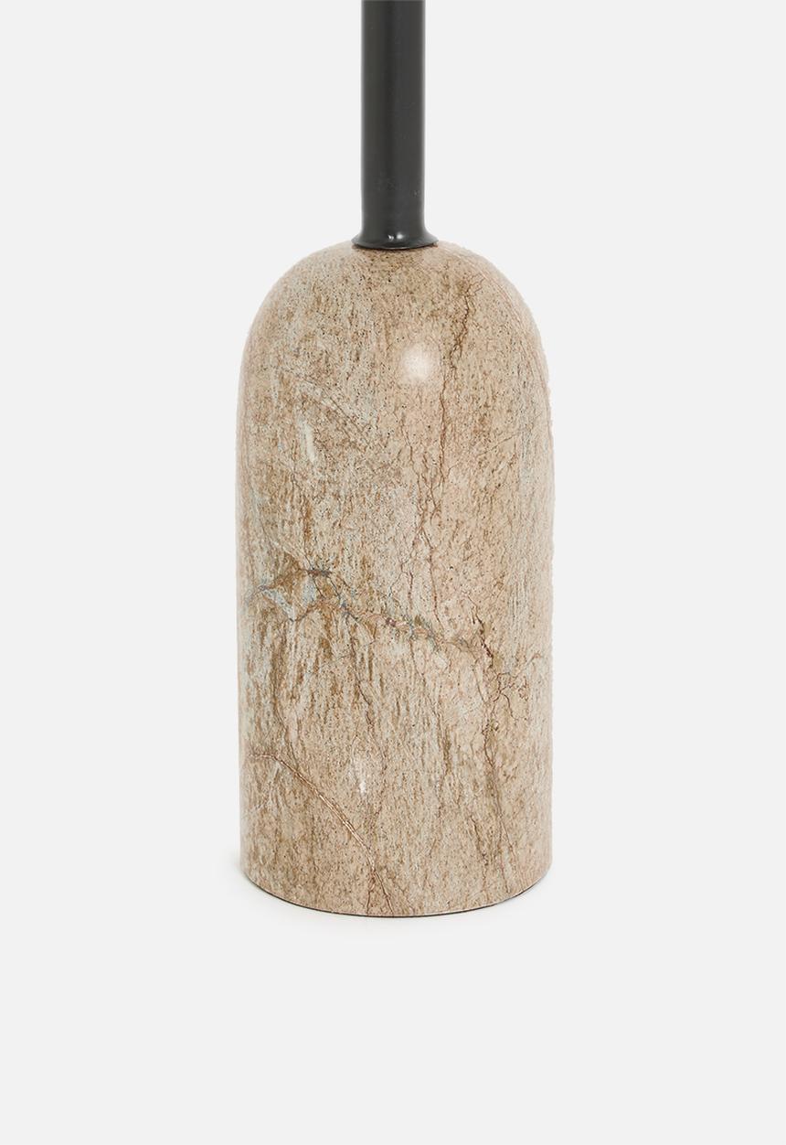 SF Collection - Kaisley side table - white & natural