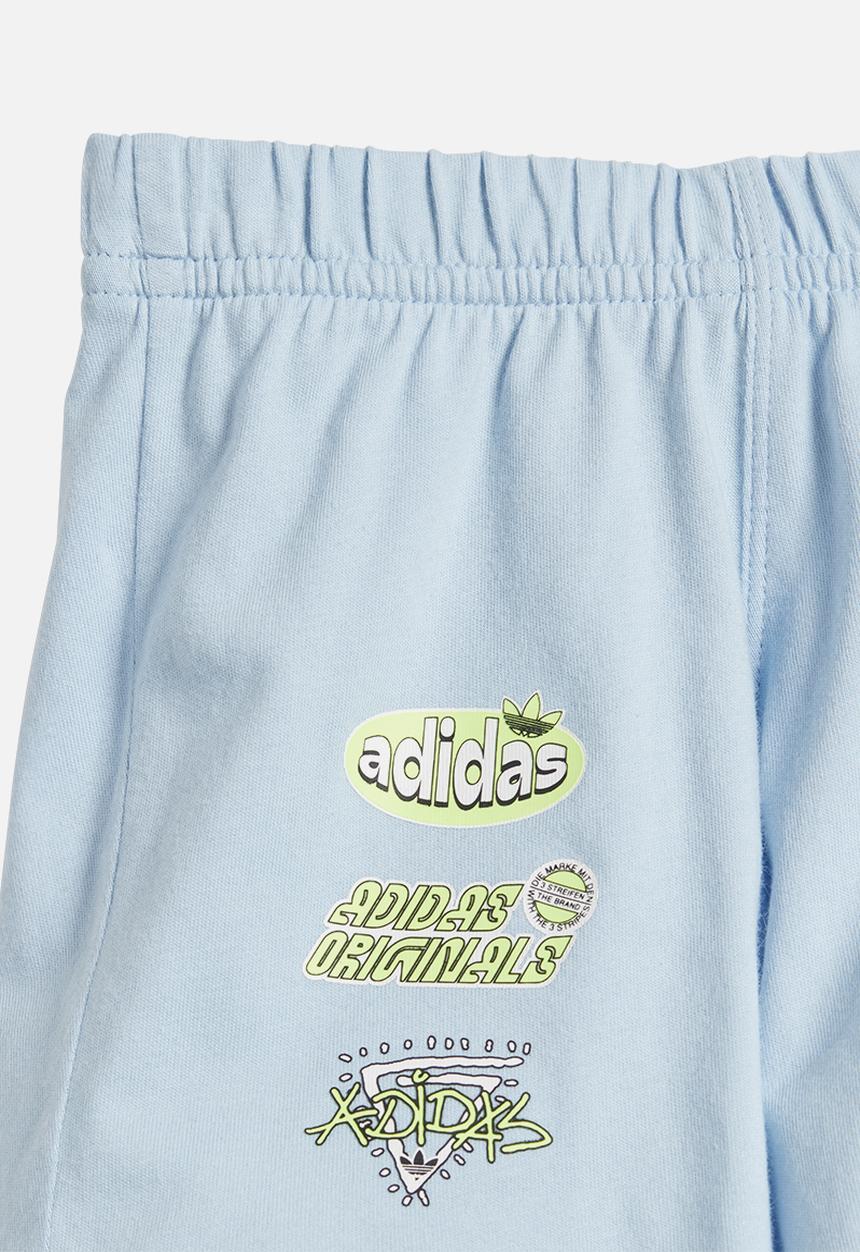 adidas Originals - Short tee set - white & clear sky