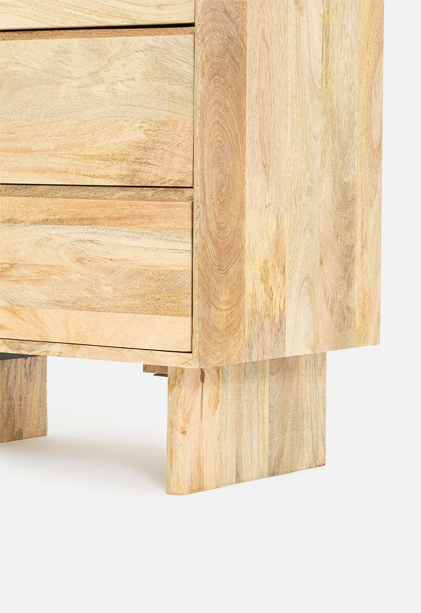 SF Collection - Madden 3 drawer storage - natural