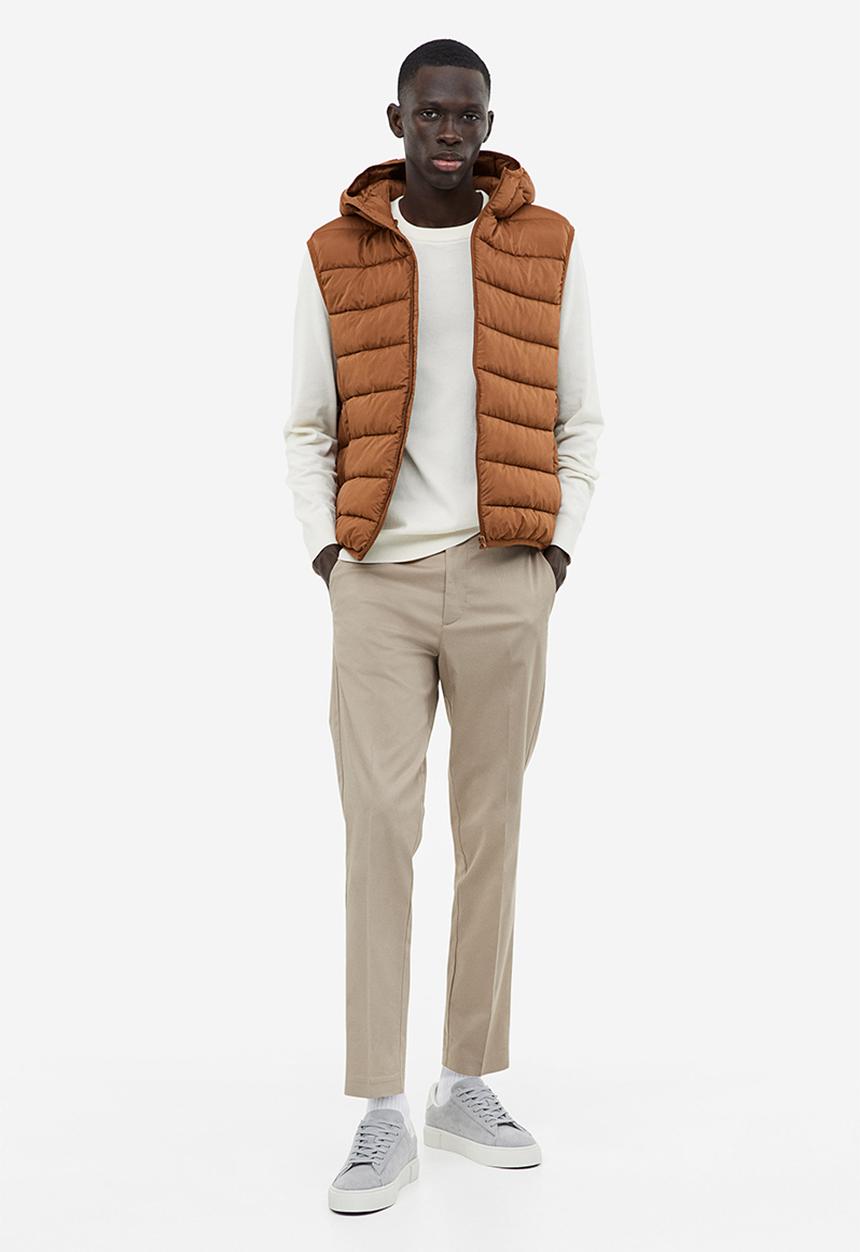 H&M - Padded lightweight gilet - Brown