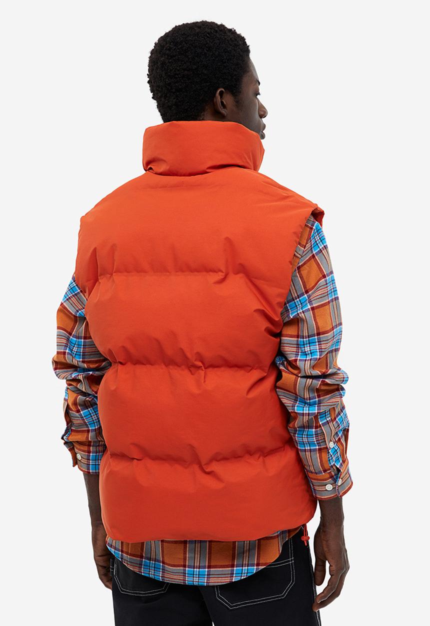 H&M - Water-repellent puffer gilet - orange