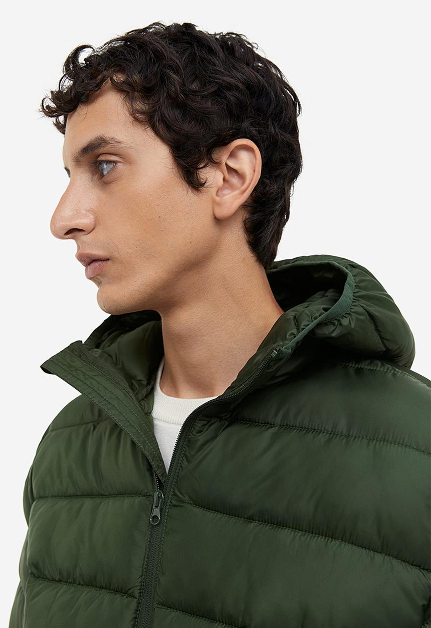 H&M - Lightweight puffer jacket - Green