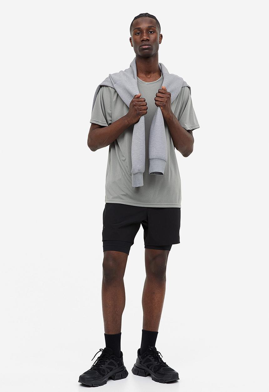 H&M - Drymove™ sports top - grey