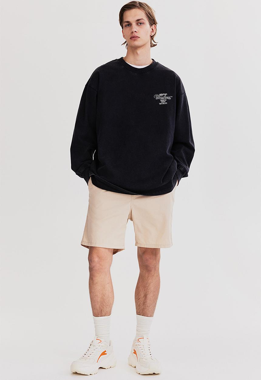 H&M - Regular fit cotton shorts - beige