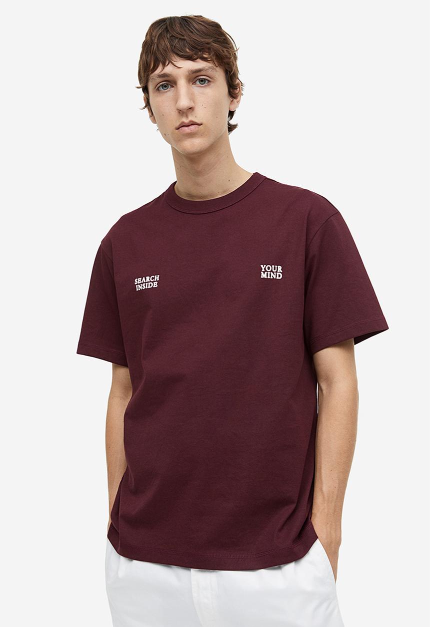 H&M - Coolmax® loose fit T-shirt - red