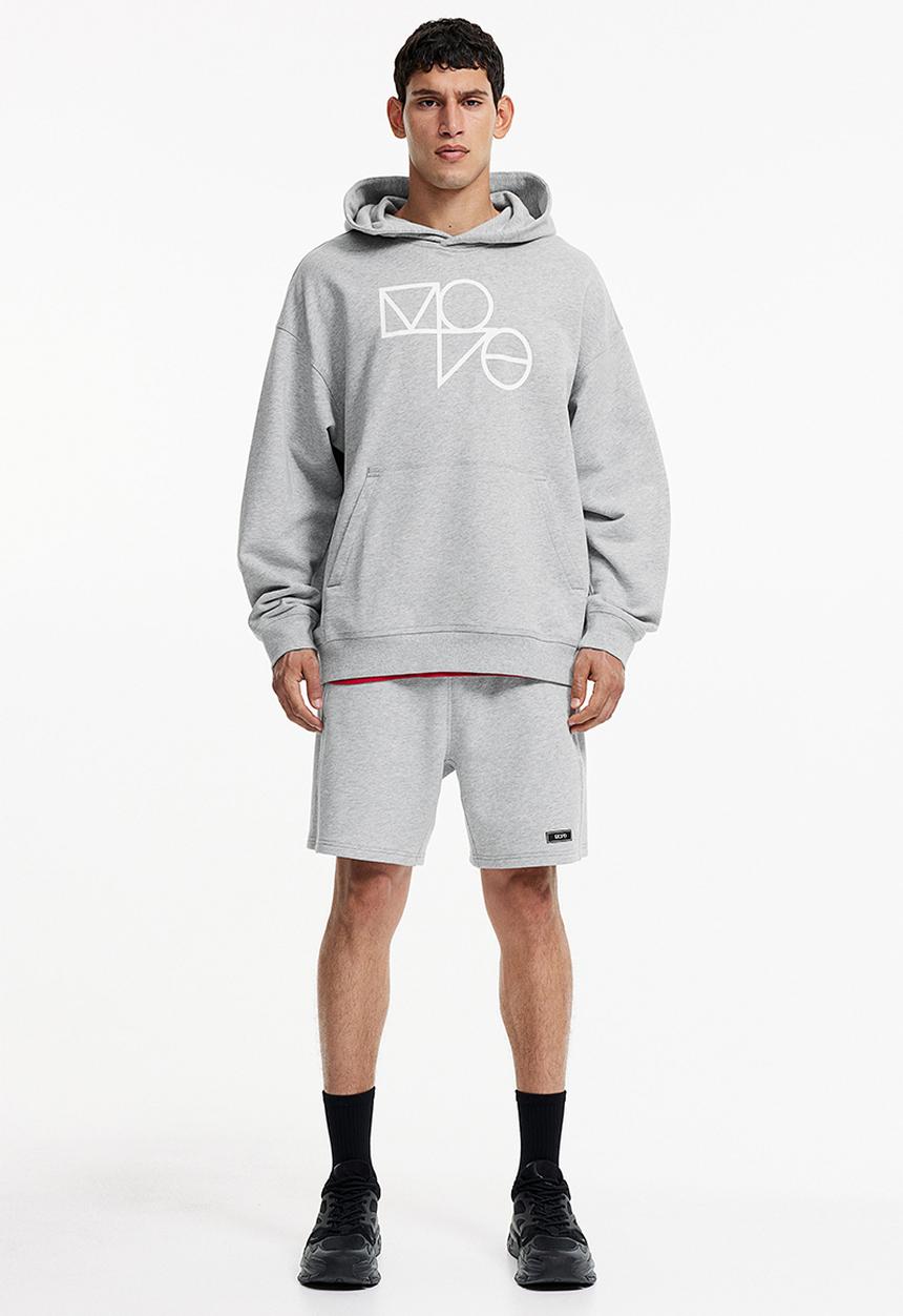 H&M - Drymove™ loose fit training hoodie - grey