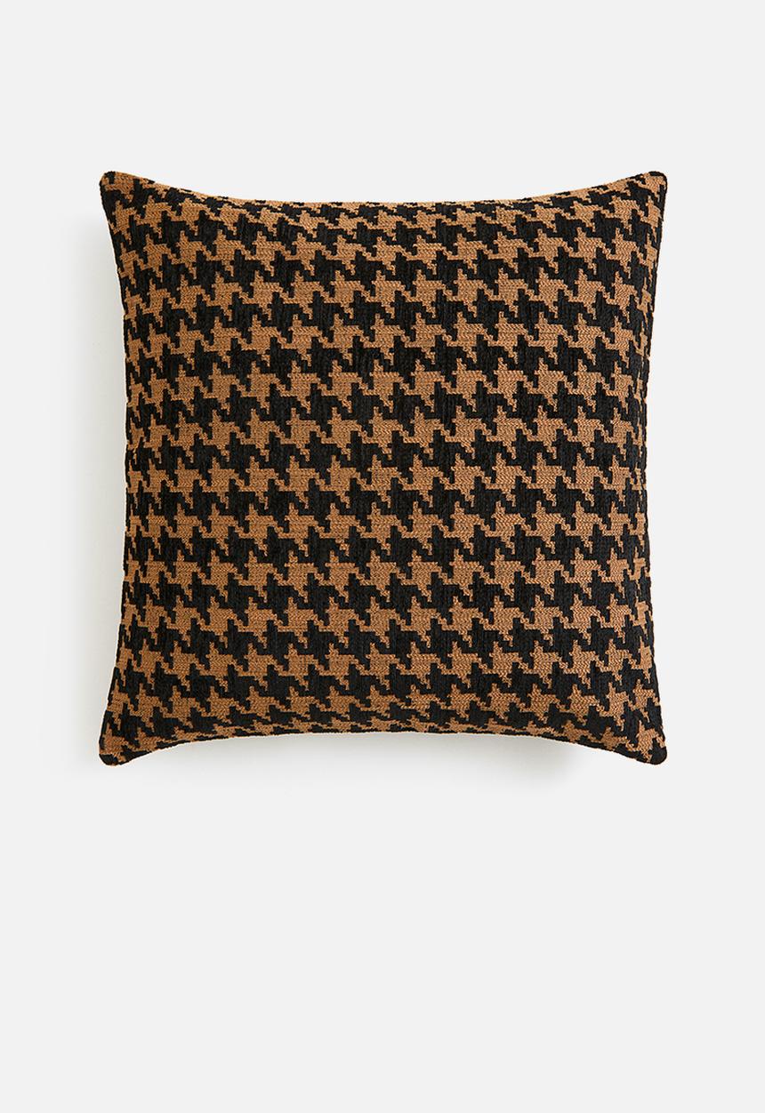 H&M - Jacquard-weave cushion cover - brown