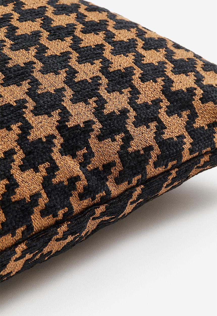 H&M - Jacquard-weave cushion cover - brown