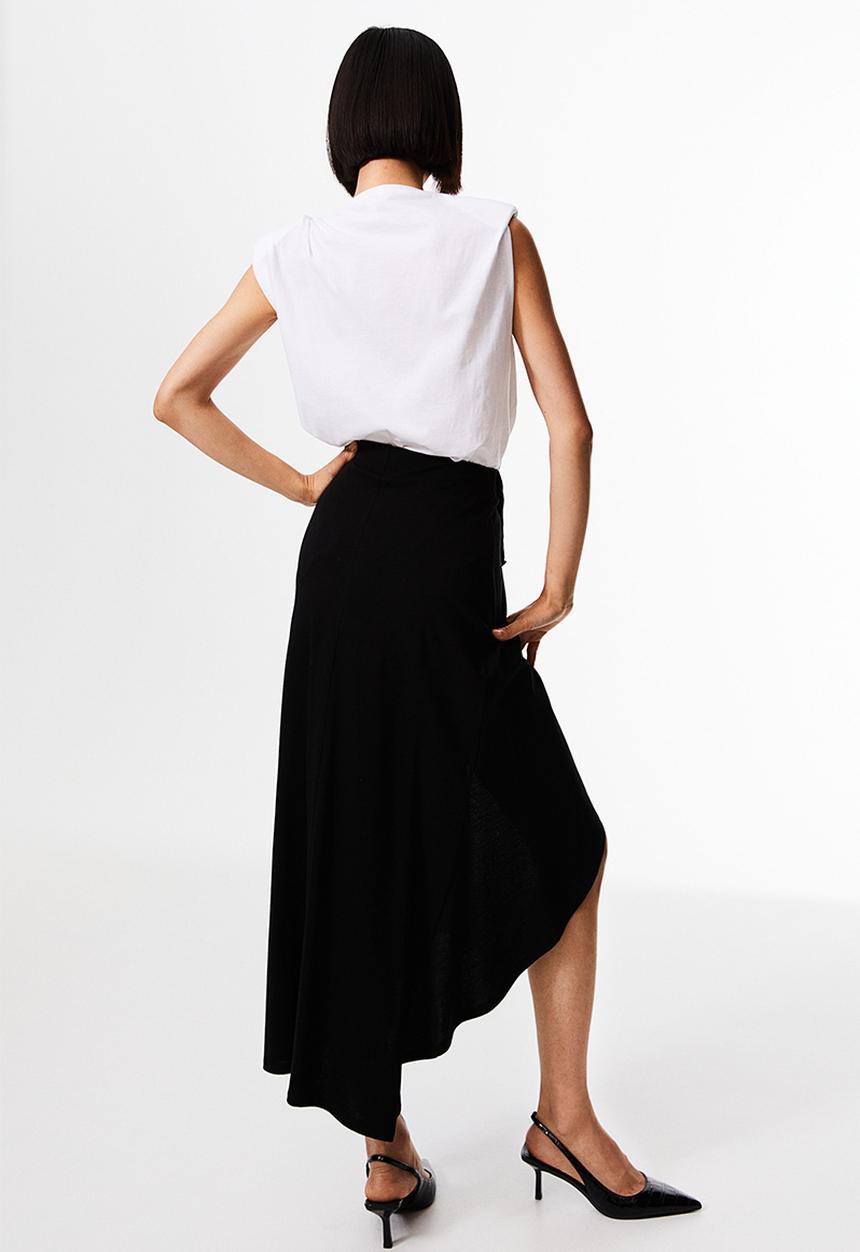 H&M - Appliquéd top - white