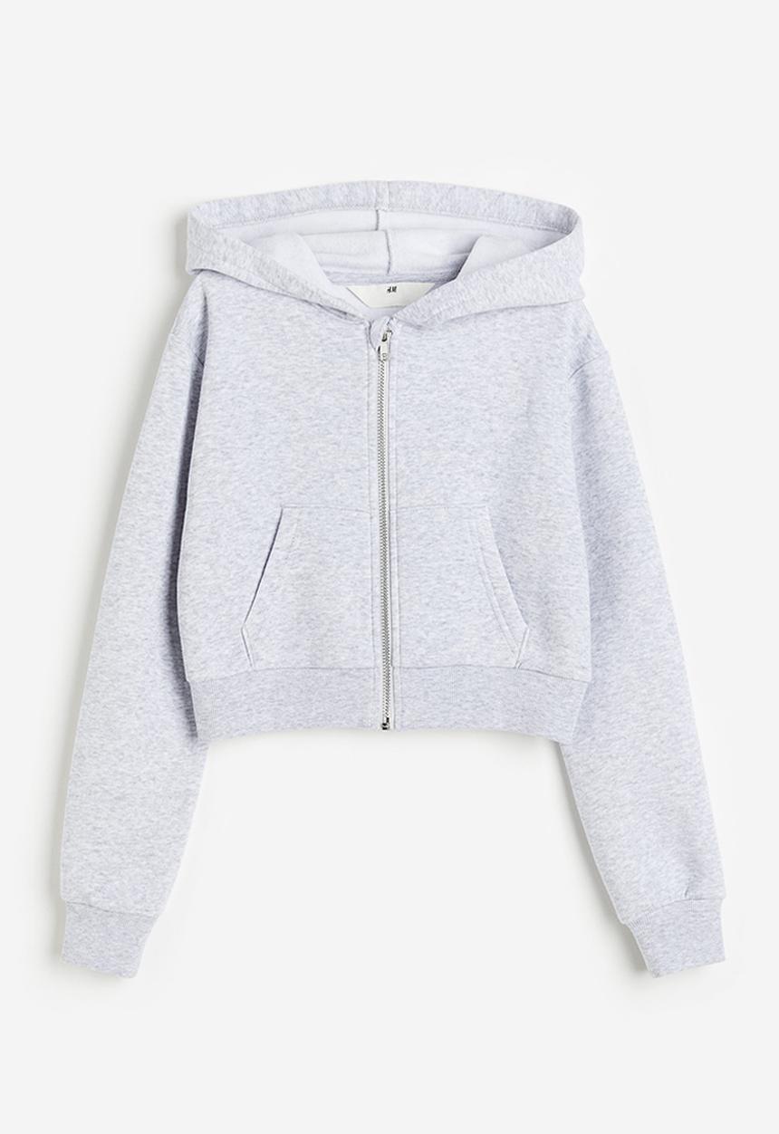 H&M - Zip-through hoodie - grey